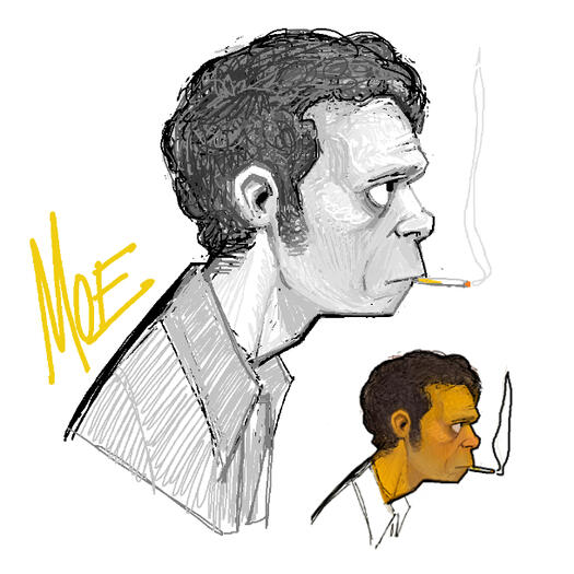 Moe Syzlak from The Simpsons