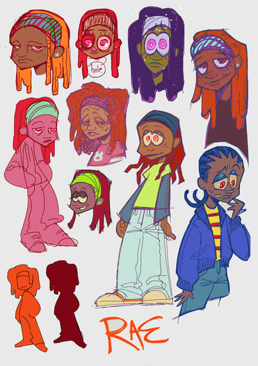 Rae character concepts